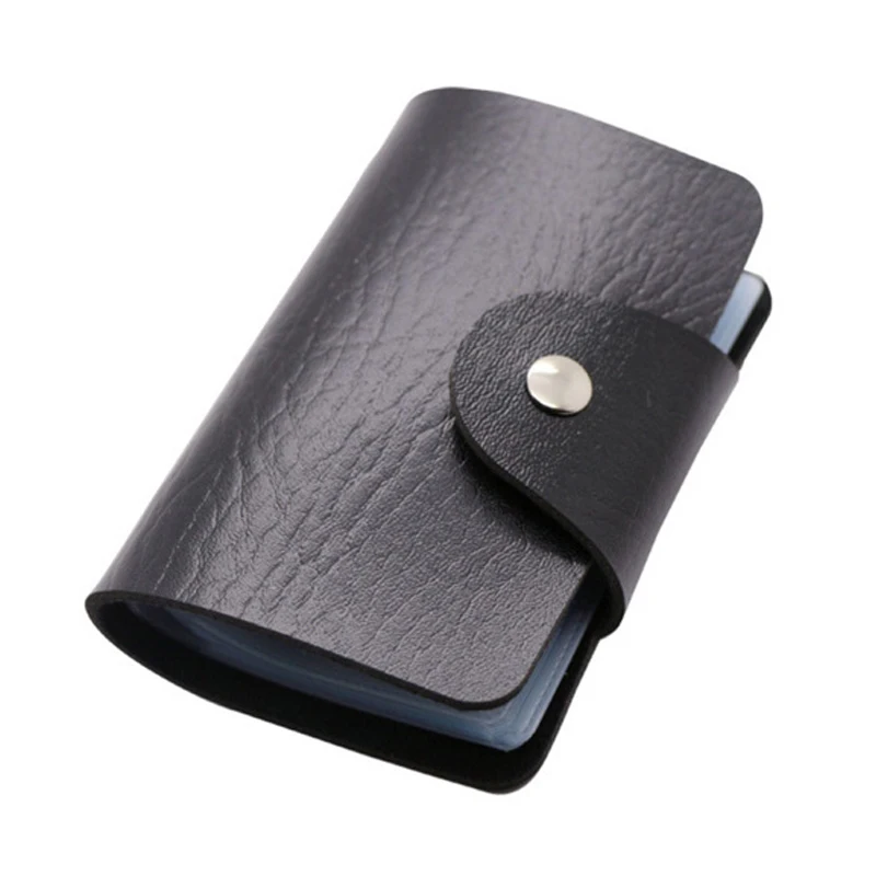 Новинка модный однотонный маленький держатель для кредитных карт мужчин и