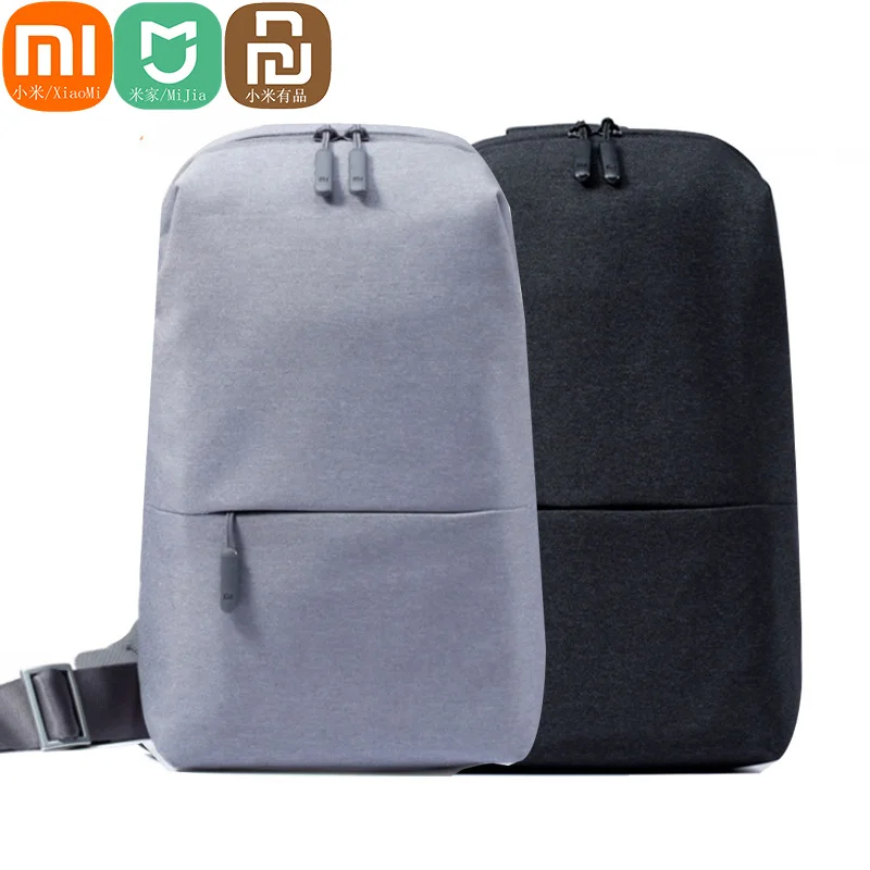 

Original Xiaomi mijia Backpack Sling Bag Leisure Chest Pack Small Size Shoulder Type Unisex Rucksack Crossbody Bag 4L Polyester