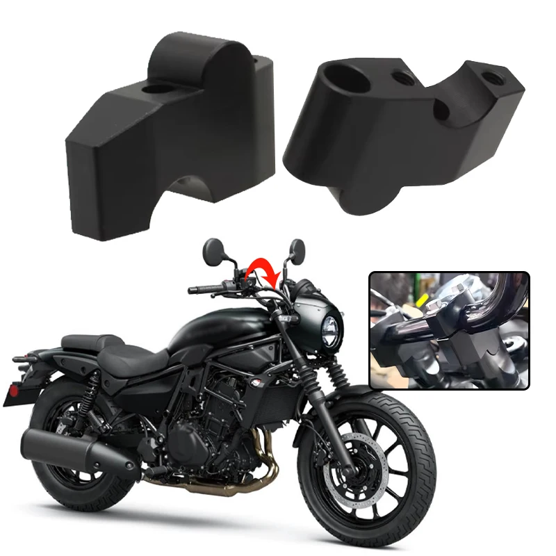 Подходит для Kawasaki Eliminator 400 500 2024- Мотоциклетный зажим крепление на ручку подставка