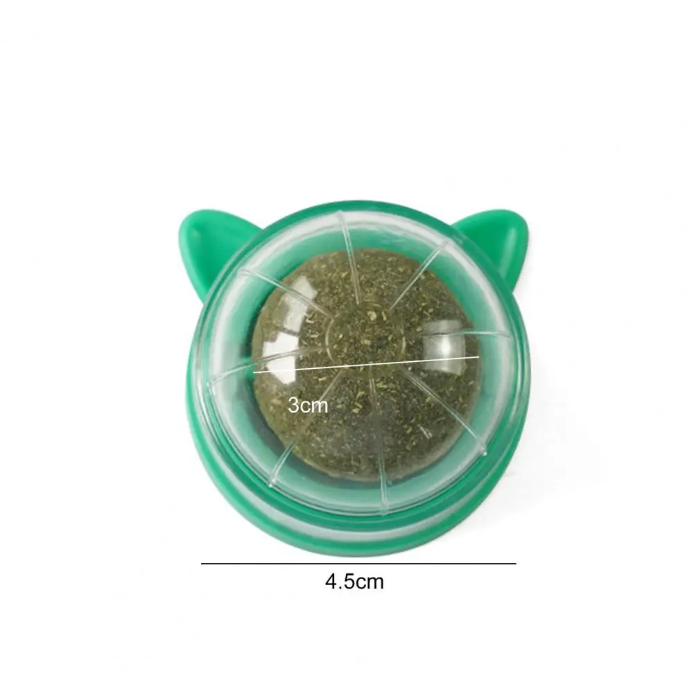 

Safe Cat Licking Toy Snacks Cat Candy Toy with Stickers Licking Kitten Mint Catnip Balls Increase Appetite
