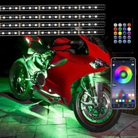 motorcycle led light kits rgb app control led strips motorcycle under glow light neon decor lamp for suzuki boulevard m109r m90