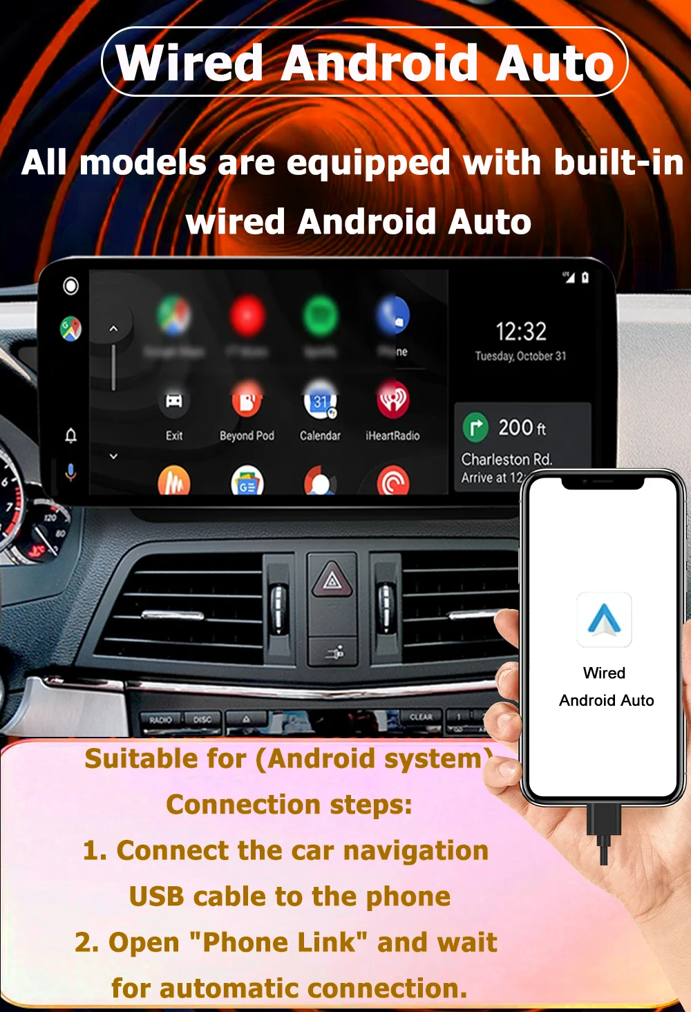 Автомагнитола Android 16 для Mercedes Benz C-класса W204 2011-2014 (правый руль) с DSP, GPS, 4G, разделенным экраном, Bluetooth и Wi-Fi (art.: 3920da11d815f) - 3920da11d815f