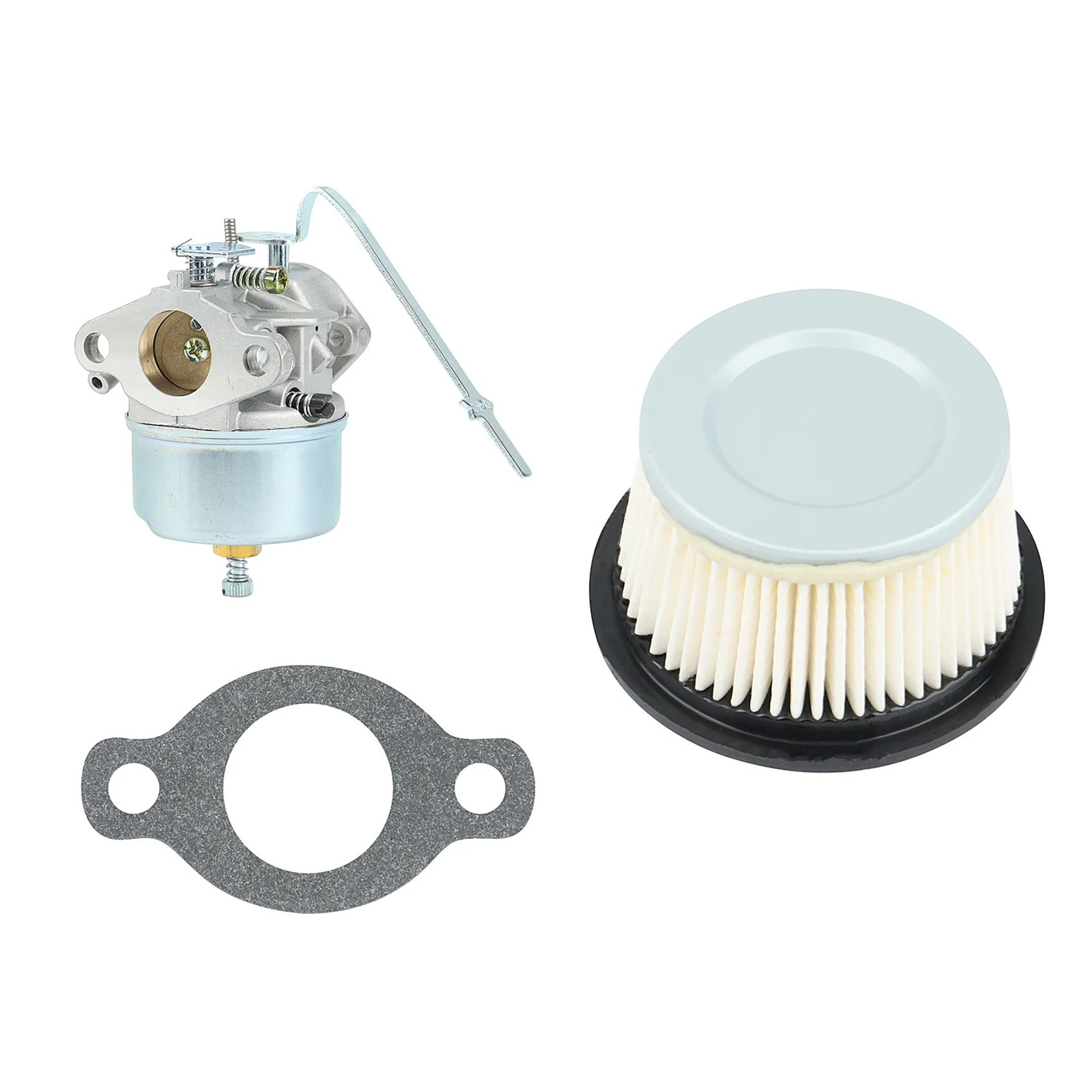 

Carburettor Gasket Kit for Tecumseh 631918 HS40 4HP HS50 5HP Engine with Replacement Air Filter 30727 30604
