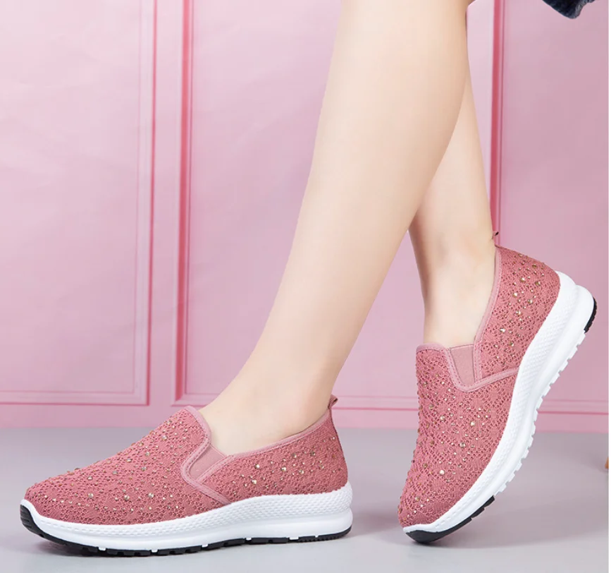 New women's sports shoes Spring and autumn casual flat shoes Heel refrigerator Women's non-slip flat shoes Women's shoes 2023