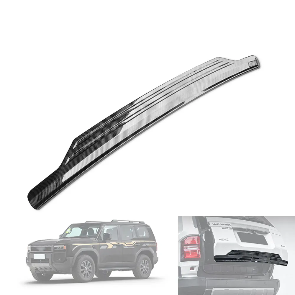 Накладка на заднюю и дверь декоративная наклейка для Toyota Land Cruiser Prado LC250 2024 2025