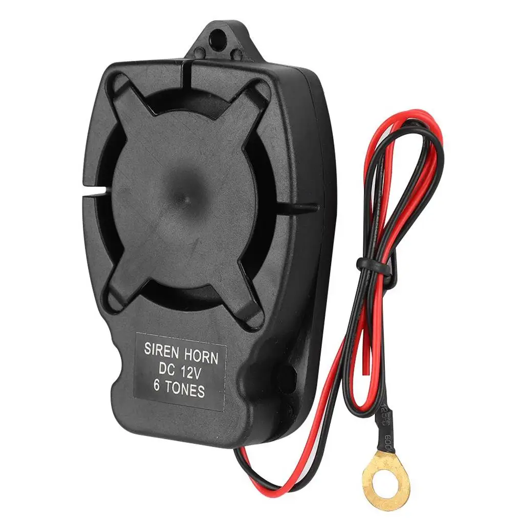 

Horn Alarm Car Speaker Warning Siren Replaced Part Handy Installation Vehicle Components Exterior Loud Professional