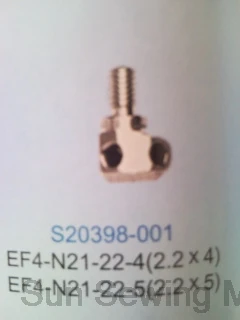 1 шт. S20398-001 игольчатый зажим для Brother EF4-N21 четырехпоточный промышленный швейный