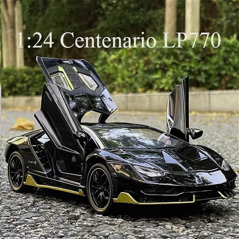 1:24 Centenario LP770 модель спортивного автомобиля из сплава литье под давлением и