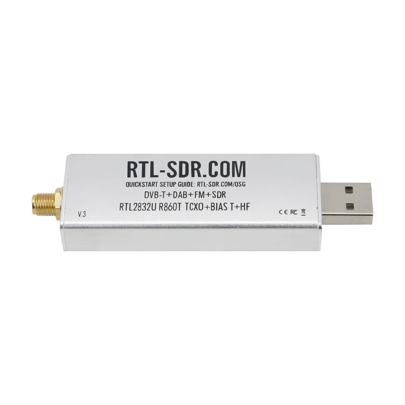 RTL-SDR блог V3 R820T2 RTL2832U 1PPM TCXO SMA программно определяемое радио с комплектом антенн