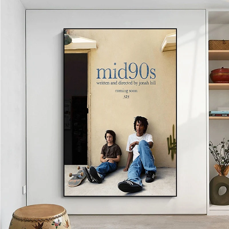 Белая бумага для фильма Mid 90S плакат винтажная комната домашний бар кафе Декор