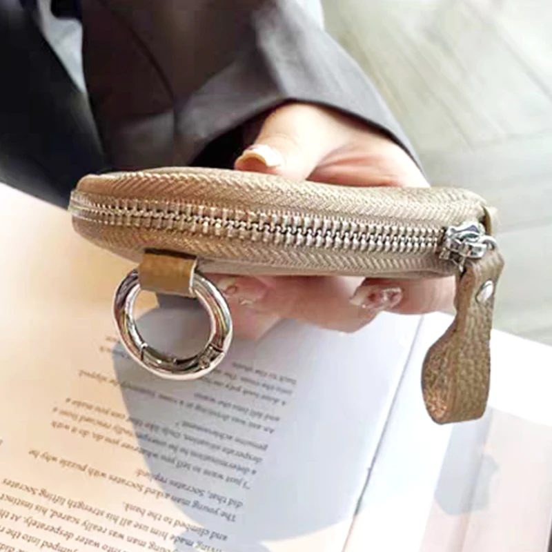 Треугольный кошелек для монет на заказ чехол наушников из натуральной кожи с