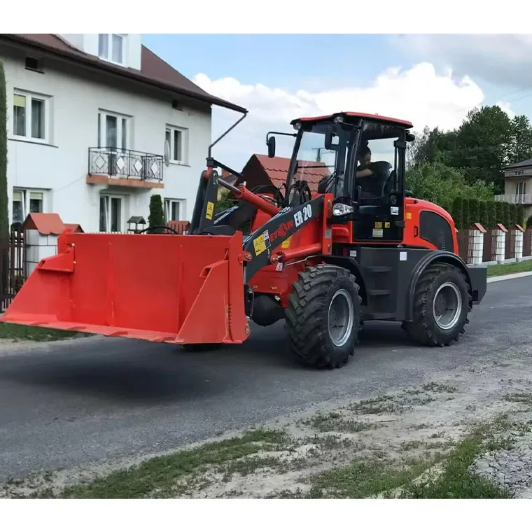 Everun Новый дизайн ER20 2000 кг сельскохозяйственная техника с быстросъемным ковшовым