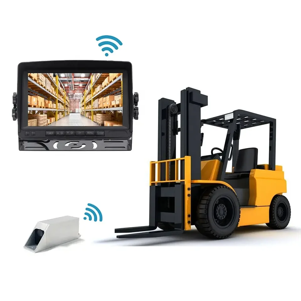 

2.4Ghz AHD 1080P Forklift 7 Inch Car Monitor Wireless Camera with Monitor