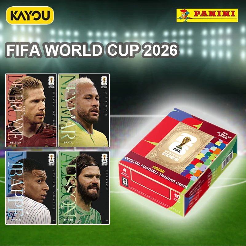 Фото Коллекционная карточка KAYOU FIFA Чемпионат мира 2026: Официальная печатная карточка с изображением футбольных звезд, подарок для футбольных энтузиастов №1
