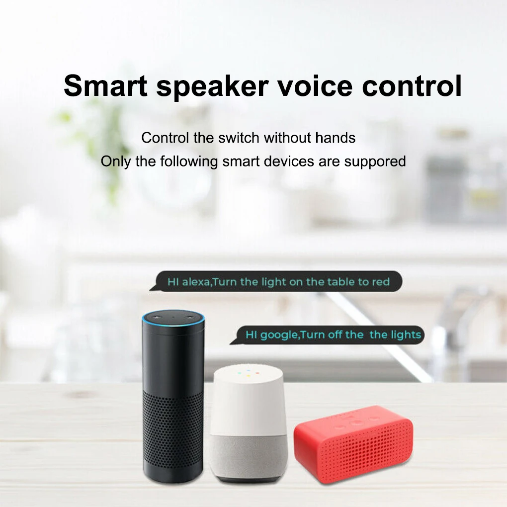 

ZigBee Smart Switch Module Mini WiFi APP Remote Control Switch Module for Home Office Apartment ,Work with Alexa Google Home