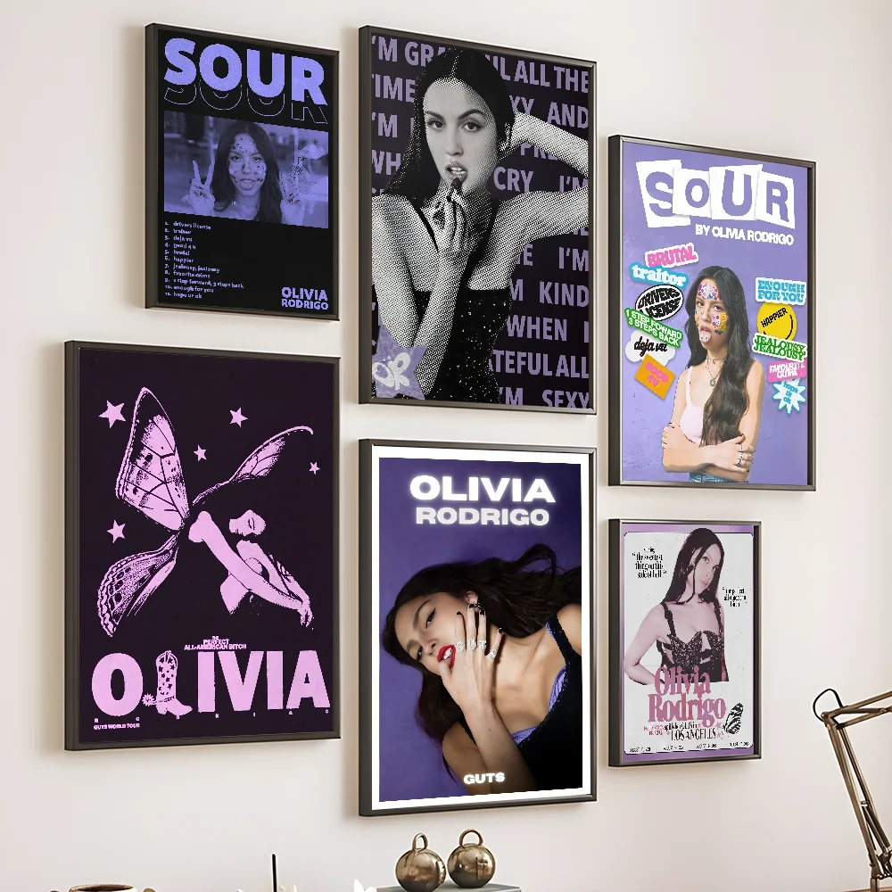 Обложка альбома O-Olivias Singer постер R-Rodrigos липкая настенная художественная печать