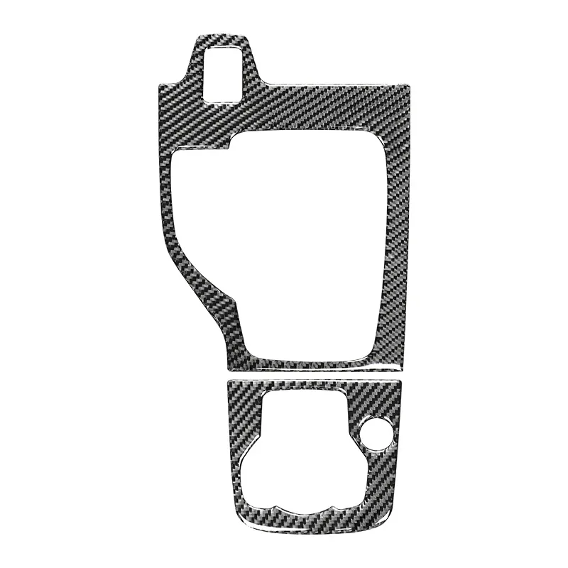 Карбоновая внутренняя панель переключения передач рамка медиа-кнопки наклейка