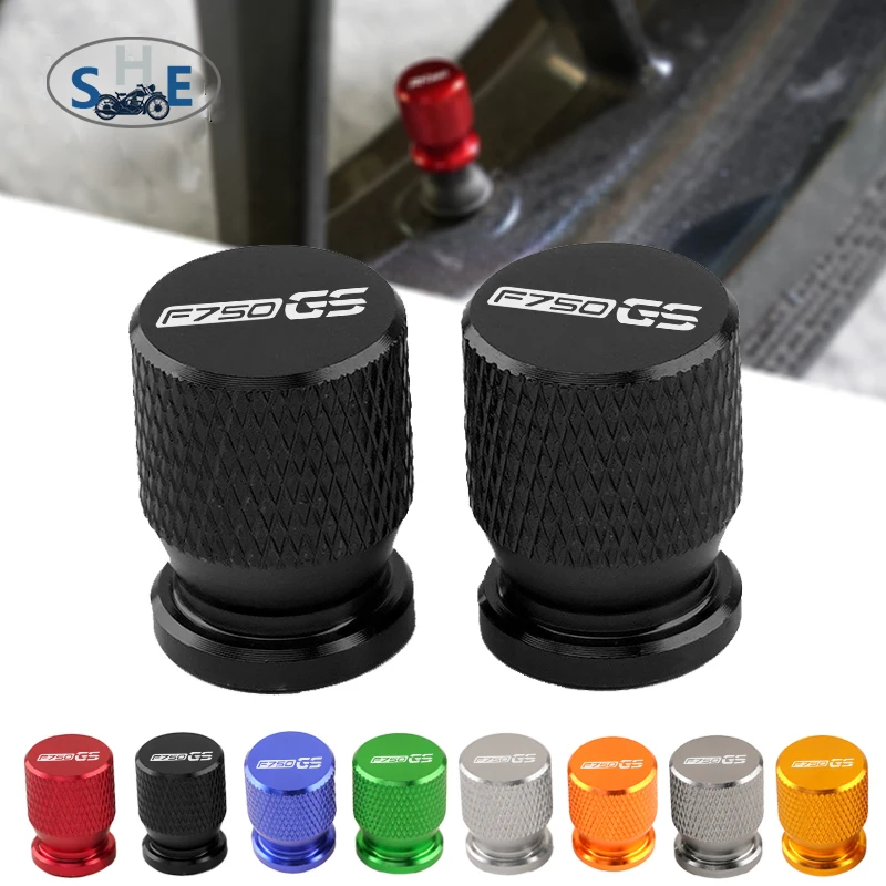 

With F750GS LOGO For BMW F750GS F 750 GS 2018 2019 2020 2021 Motorcycle CNC Aluminum Wheel Tire Parts Valve Stem Caps Cover