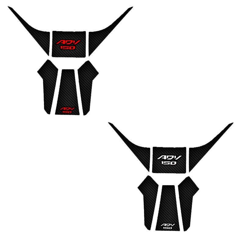 

Для Honda ADV150 adv 150 наклейка на бак протектор мотоцикла углеродное волокно гель топливный бак наклейки на бак боковой протектор комплект накле...