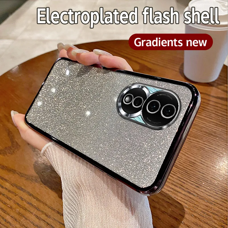 Чехол для телефона с гальваническим покрытием Honor 8X 9X 10 Lite For 20 30 50 60 70 80 90 100 Pro