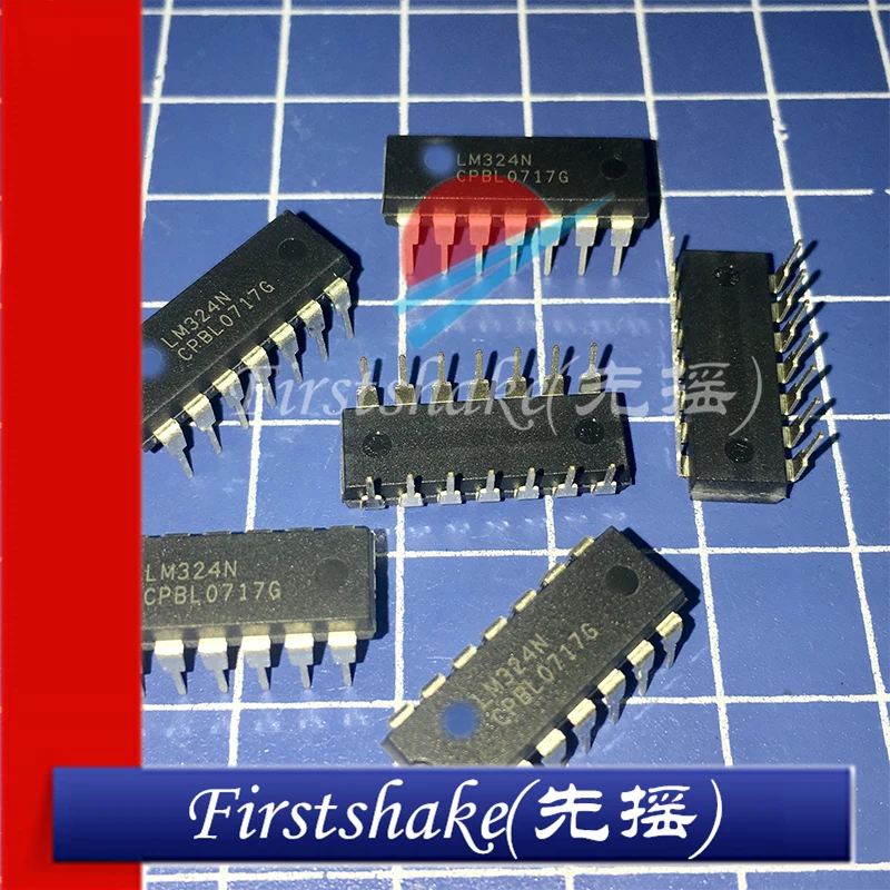 10 lot lm324n dip14