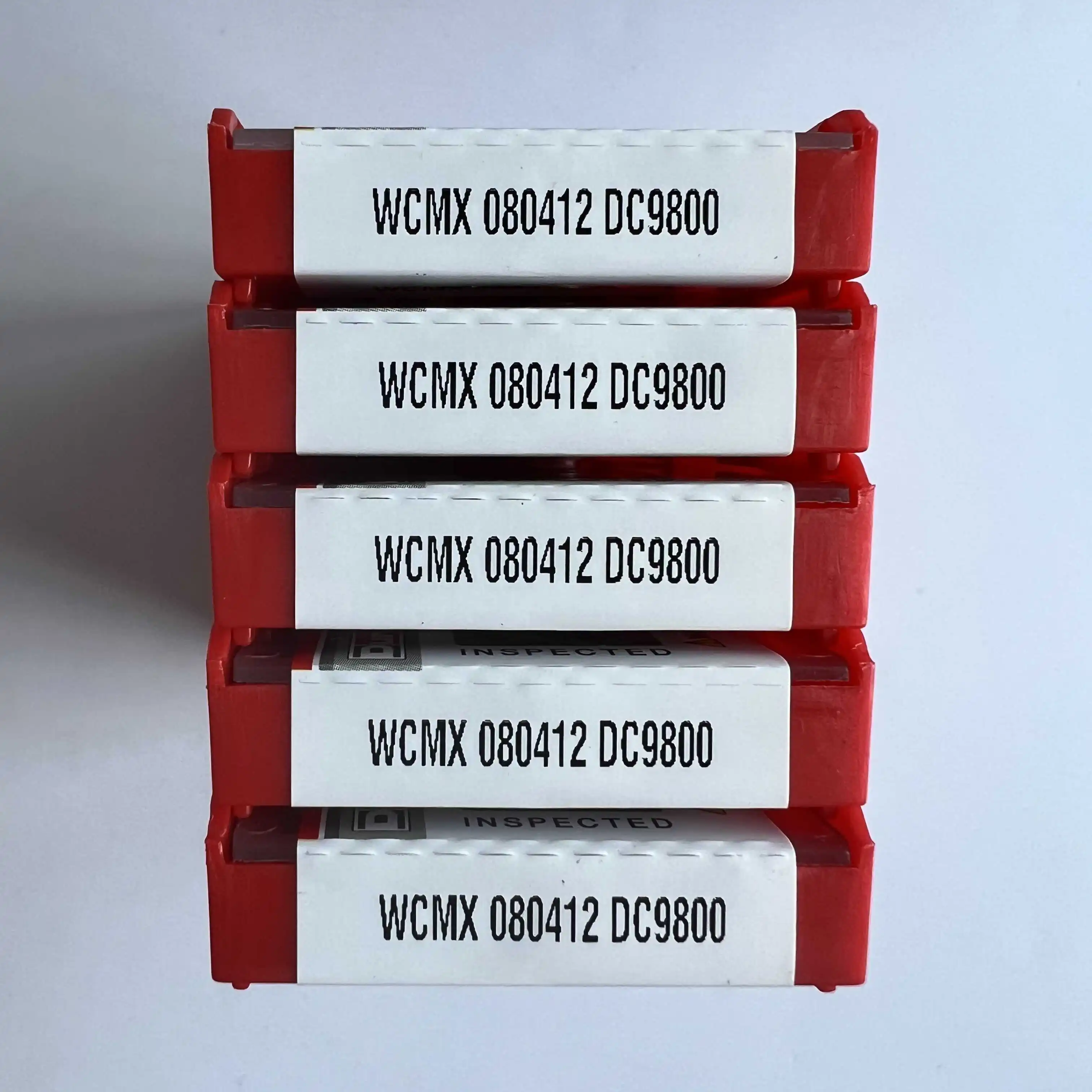 Наборы лезвий WCMX 080412 DC9800 твердого сплава 10 шт.