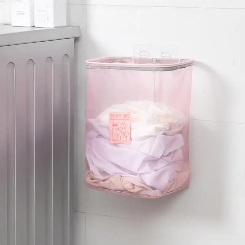 

Корзина для грязного белья, корзина для хранения одежды, настенная складная корзина для домашнего белья