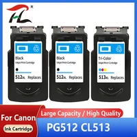 3 pack compatible pg512 cl513 for canon pg 512 cl 513 ink cartridge for pixma mp230 mp250 mp240 mp270 mp480 mx350 ip2700 printer