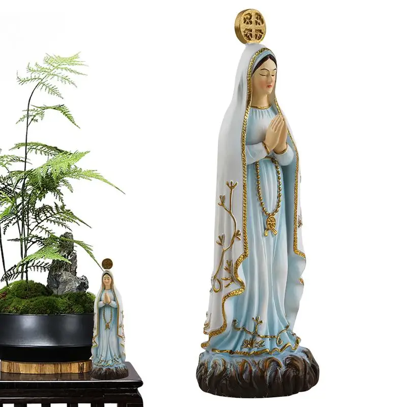 Статуя Богородицы из смолы статуэтка религиозного спасения статуя католической