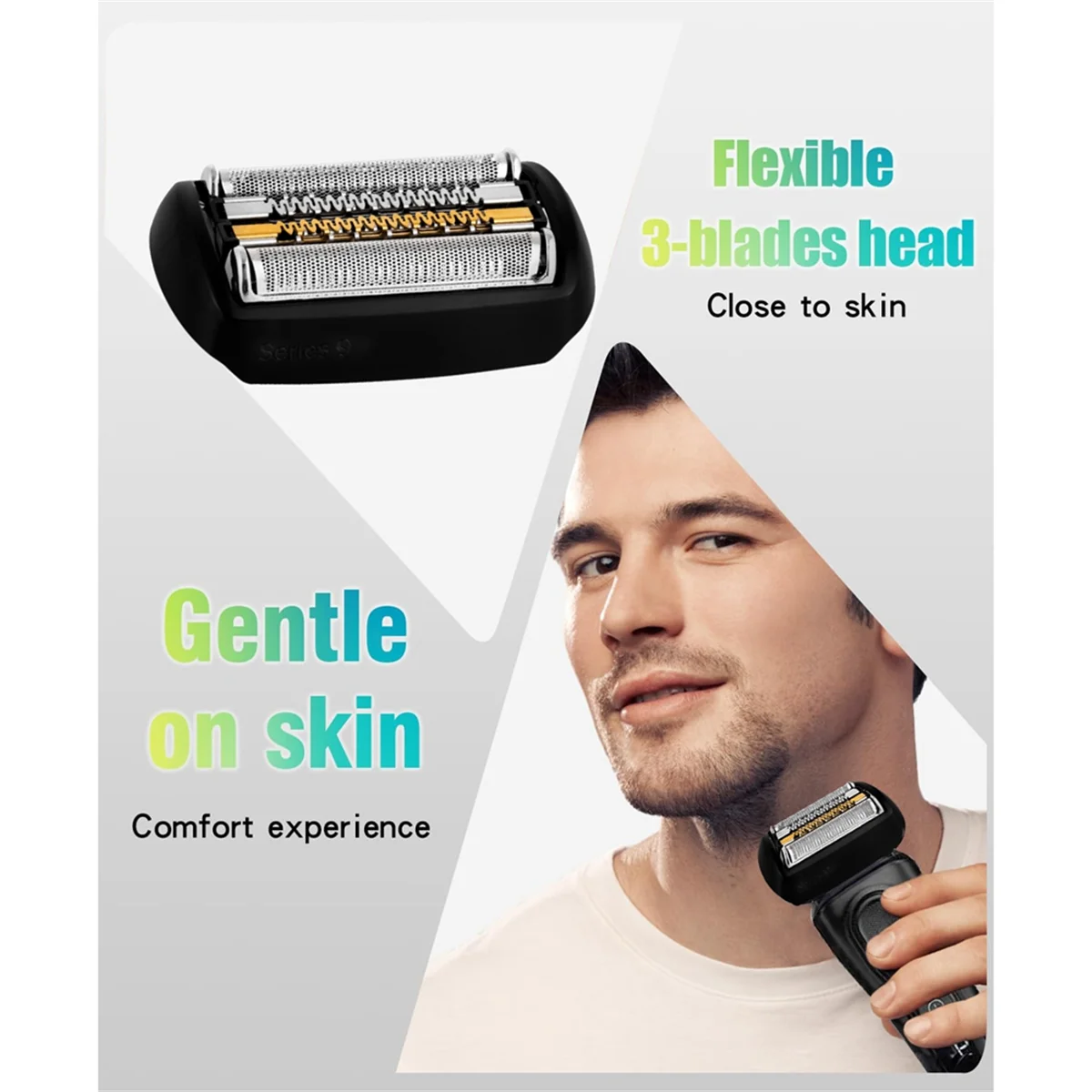 Сменная бритвенная головка 92B для бритвы Braun серии 9 9040 s 9292cc 9293s 9295cc 9296cc 9297cc 9299s