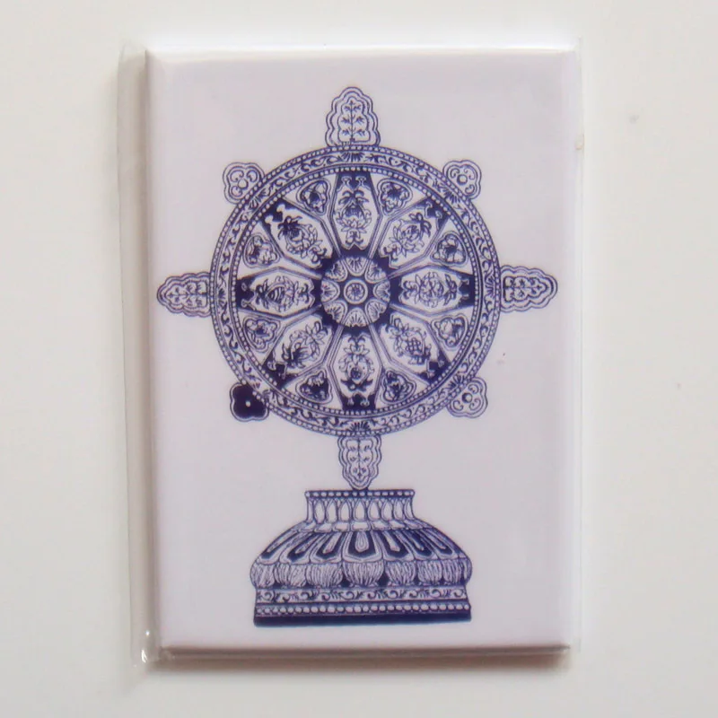 

Traditional Chinese Style Souvenir Magnets , Zhont souvenir Fridge Magnets chinese ceramic