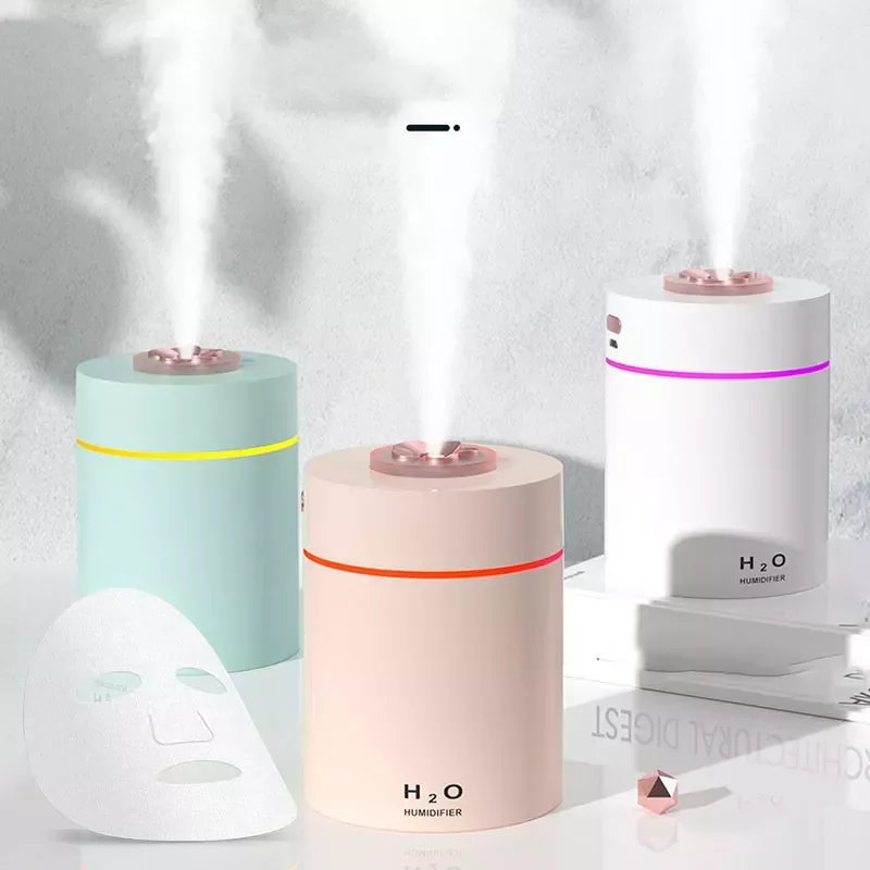 Mini Humidifier,240Ml Cold Mist Humidifier,USB Air Humidifier, For Baby Bedroom Office Travel Office