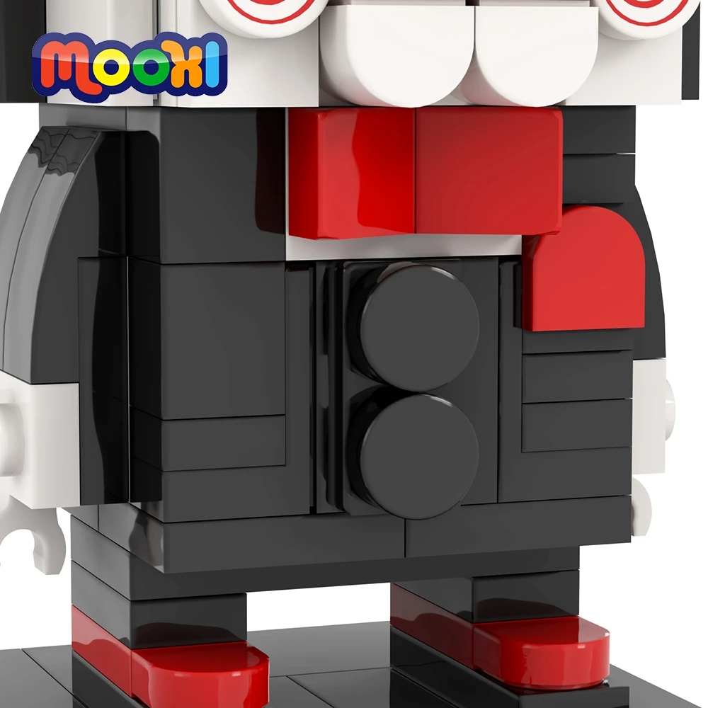 MOOXI фильм ужасов 145 шт. MOC кирпичи фигурки кирпичные строительные блоки детские