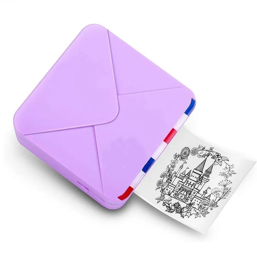 

FOR 2022 Photo Printer 300DPI HD Phomemo M02S Thermal Printers Multifunctional Mini Printer Portable Bluetooth Phone Printing