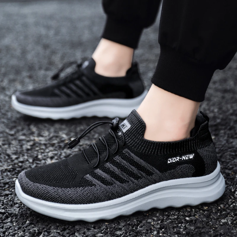 Summer Men Shoes Casual Outdoor Mesh 