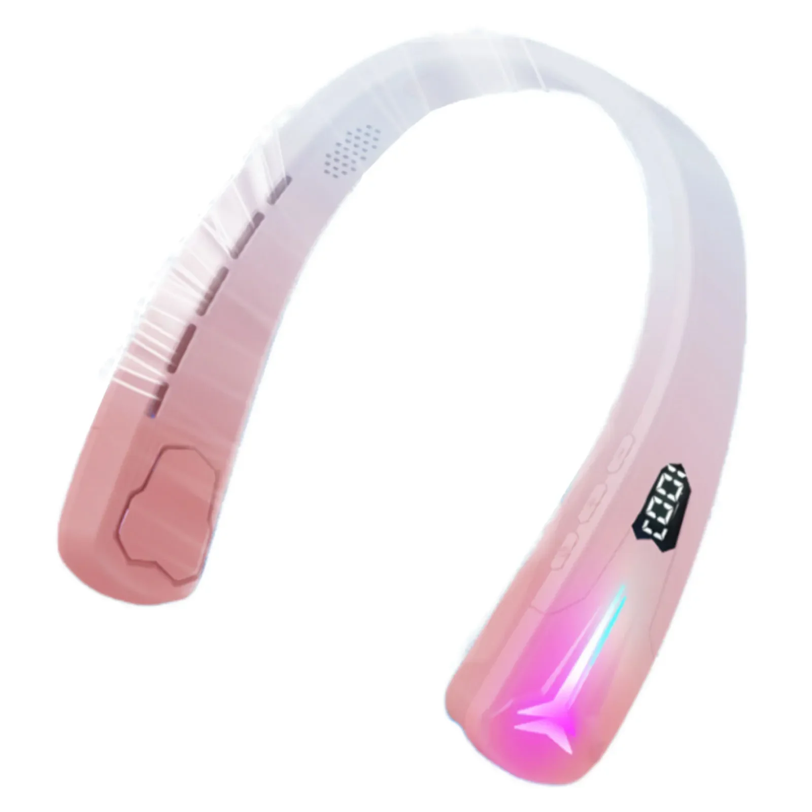 Фото 2-в-1 кулер для шеи, Bluetooth-динамик, электрический музыкальный вентилятор, многофункциональное спортивное аудио, креативный подарок для путешествий, работы на открытом воздухе, во дворе №2