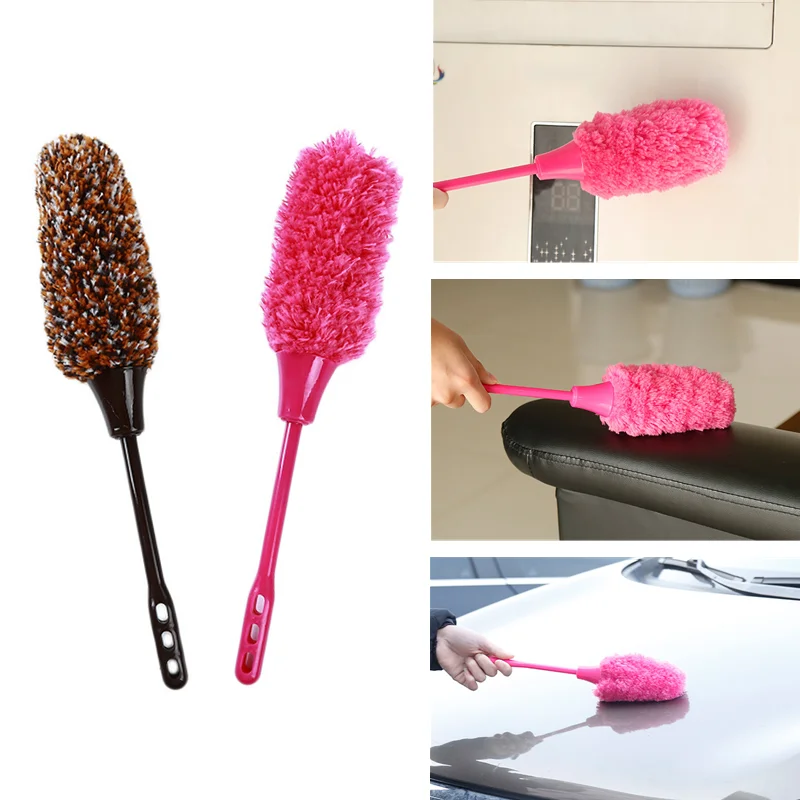 

Microfiber Duster Brush Extendable Hand Dust Cleaner Anti Dusting Brush Home Air-condition Car Furniture Cleaning