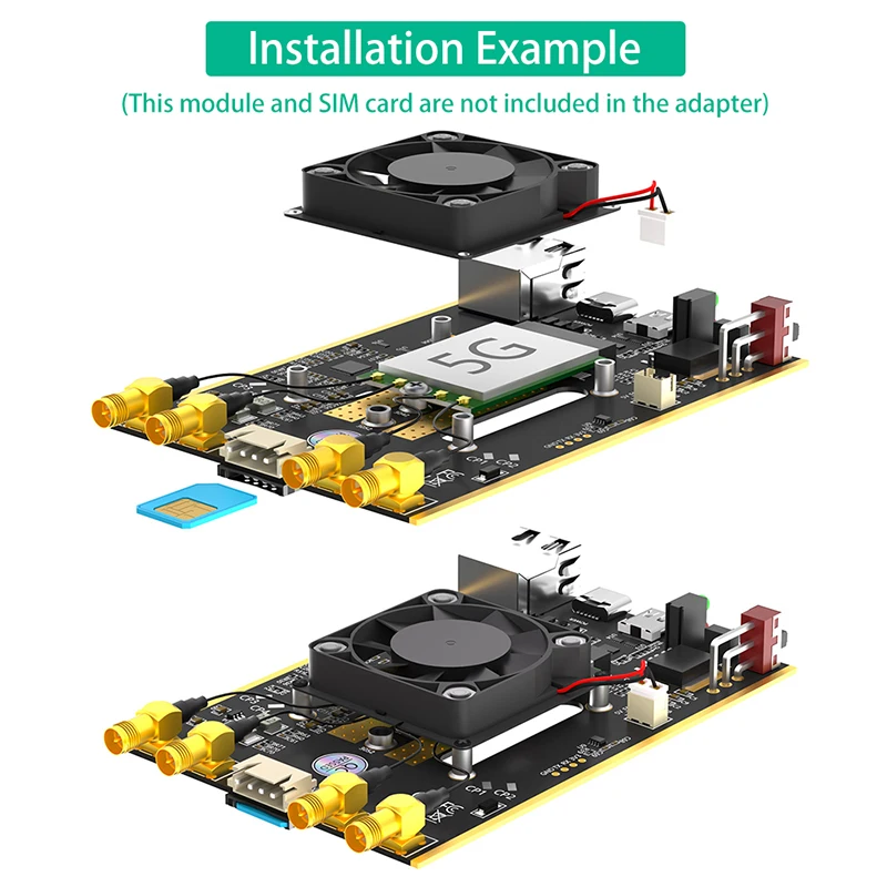НОВЫЙ адаптер M.2 к USB 3.0 Порт RJ45 Realtek RTL8125BG Контроллер для ноутбука Настольный