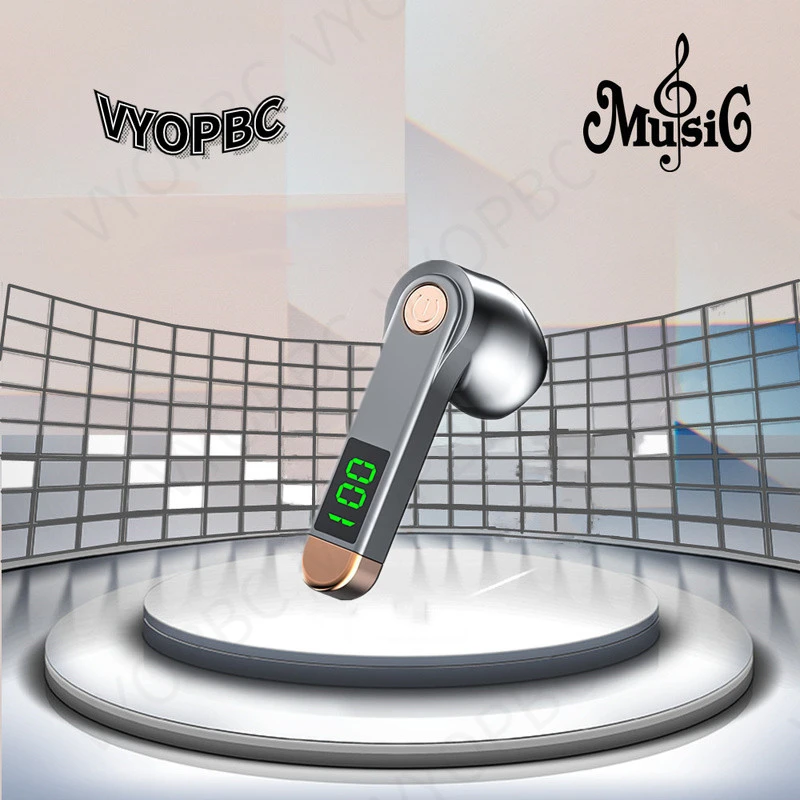 

TWS-стереонаушники H01 с поддержкой Bluetooth и цифровым дисплеем