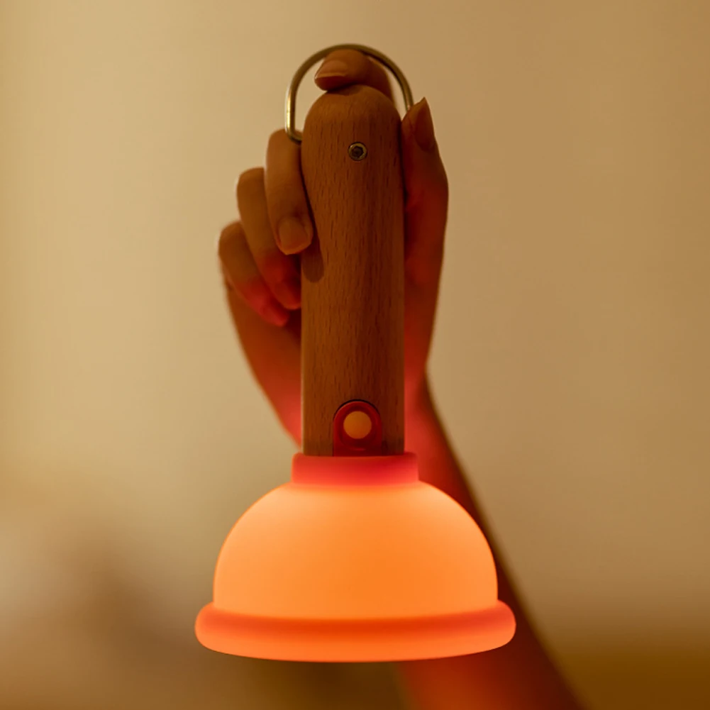 Плунжеры забавная Ночная функция плавное затемнение милая Туалетная плунжерная