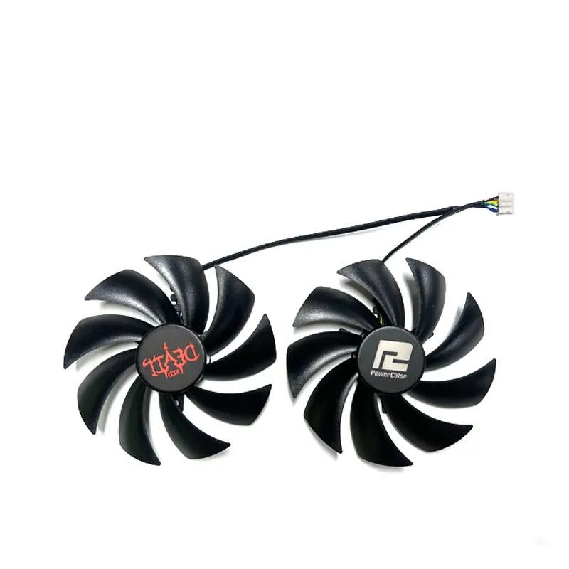 Новинка 95 мм для POWERCOLOR Radeon RX6600 6600XT 6650XT Red Devil/Hellhound сменный вентилятор видеокарты