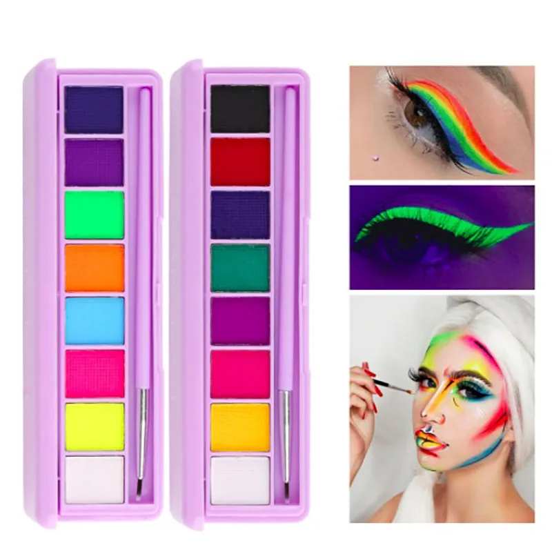 

Colorful Neon Eyeliner Colorati Eyerline Colores Eyeshadow Palette Ombretto Lapis De Cor Fard A Paupières Kredka Do Oczu Tool