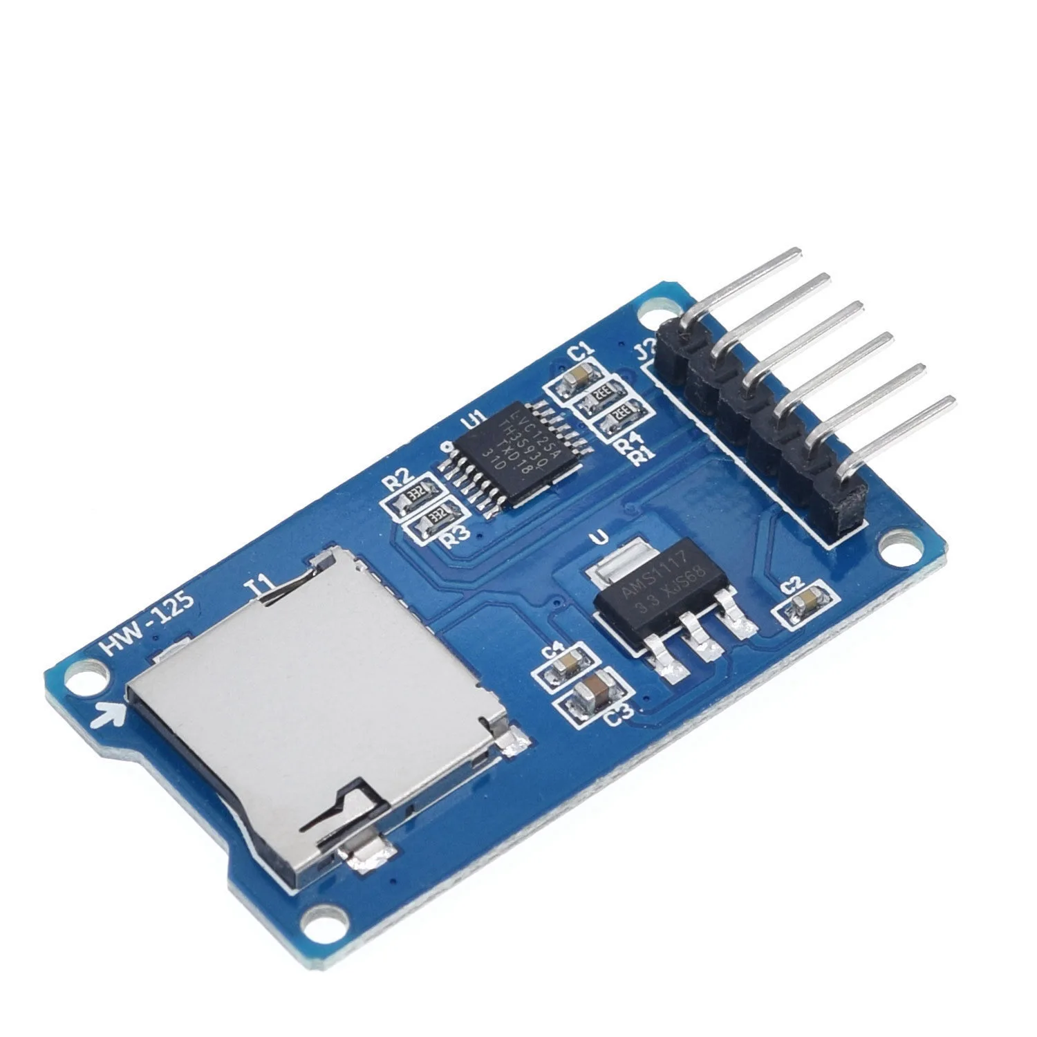 

Micro SD Card & SDHC(high-speed card) Mini TF Card Reader Module Adapter SPI Interfaces with Level Converter Chip for Arduino