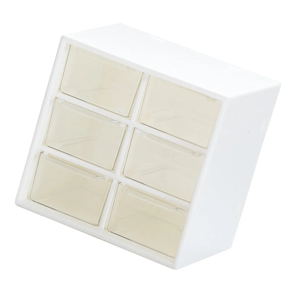 

Drawer Storage Box Multi Desktopunit Stationery Case Organizer Drawers Layer Deskvisible Pen Grid Style Jewelry Cabinet