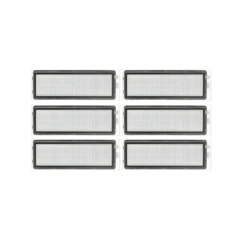 

6 Pieces High Efficiency Filter Vacuum Cleaner Robot Suitable Accessories For Xiaomi Mijia G1