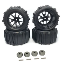 4pcs 84mm snow sand tire tyre wheel for wltoys 144001 144010 144002 124016 124017 124018 124019 rc car upgrade parts