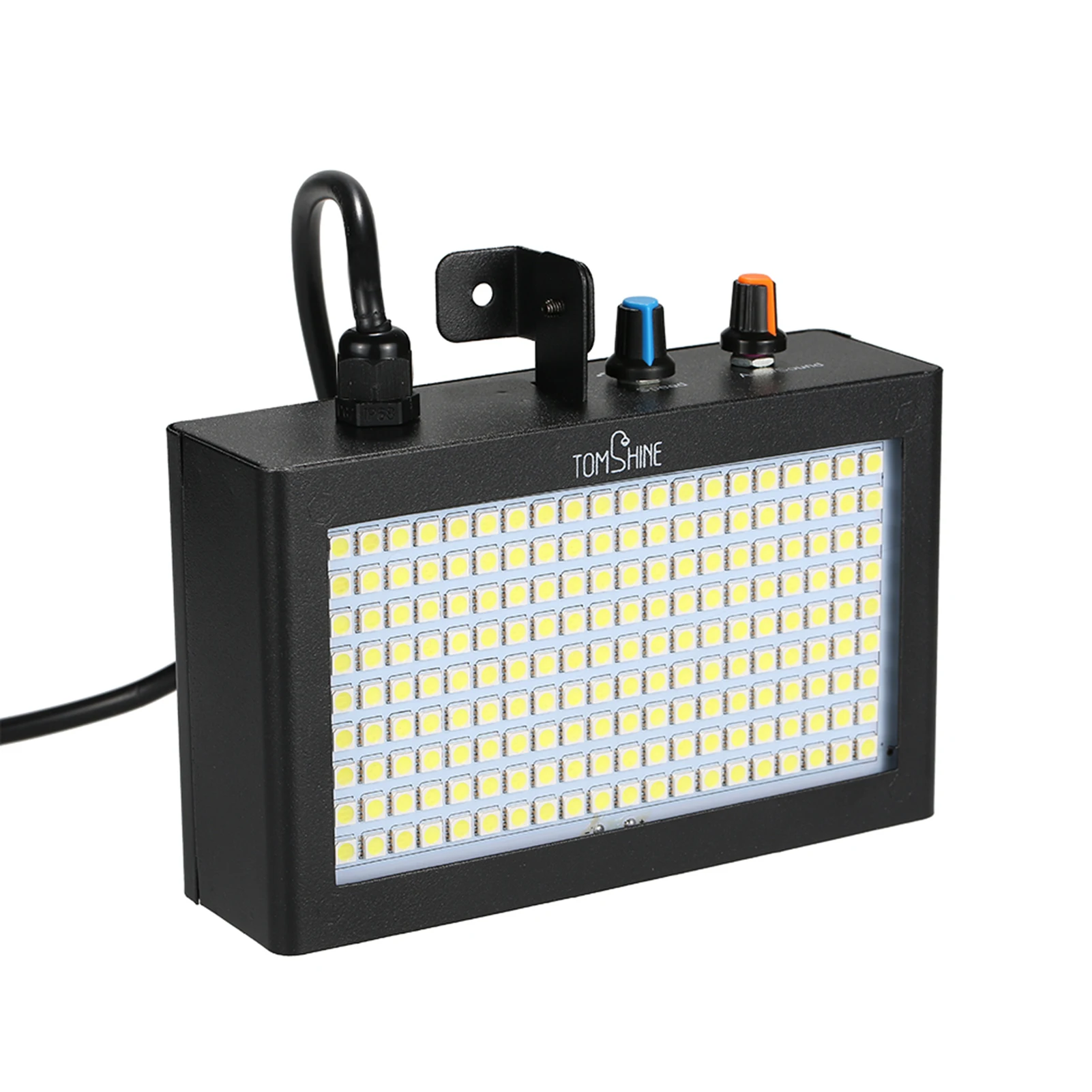 

Tomshine Stage Disco Strobe Flash Light Lamp 180 LEDs Portable Auto Running Sound Control Adjustable for DJ Show Home Party Ktv