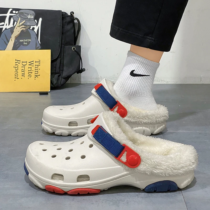 Мужские и женские садовые босоножки хлопковые сандалии с перфорацией для улицы