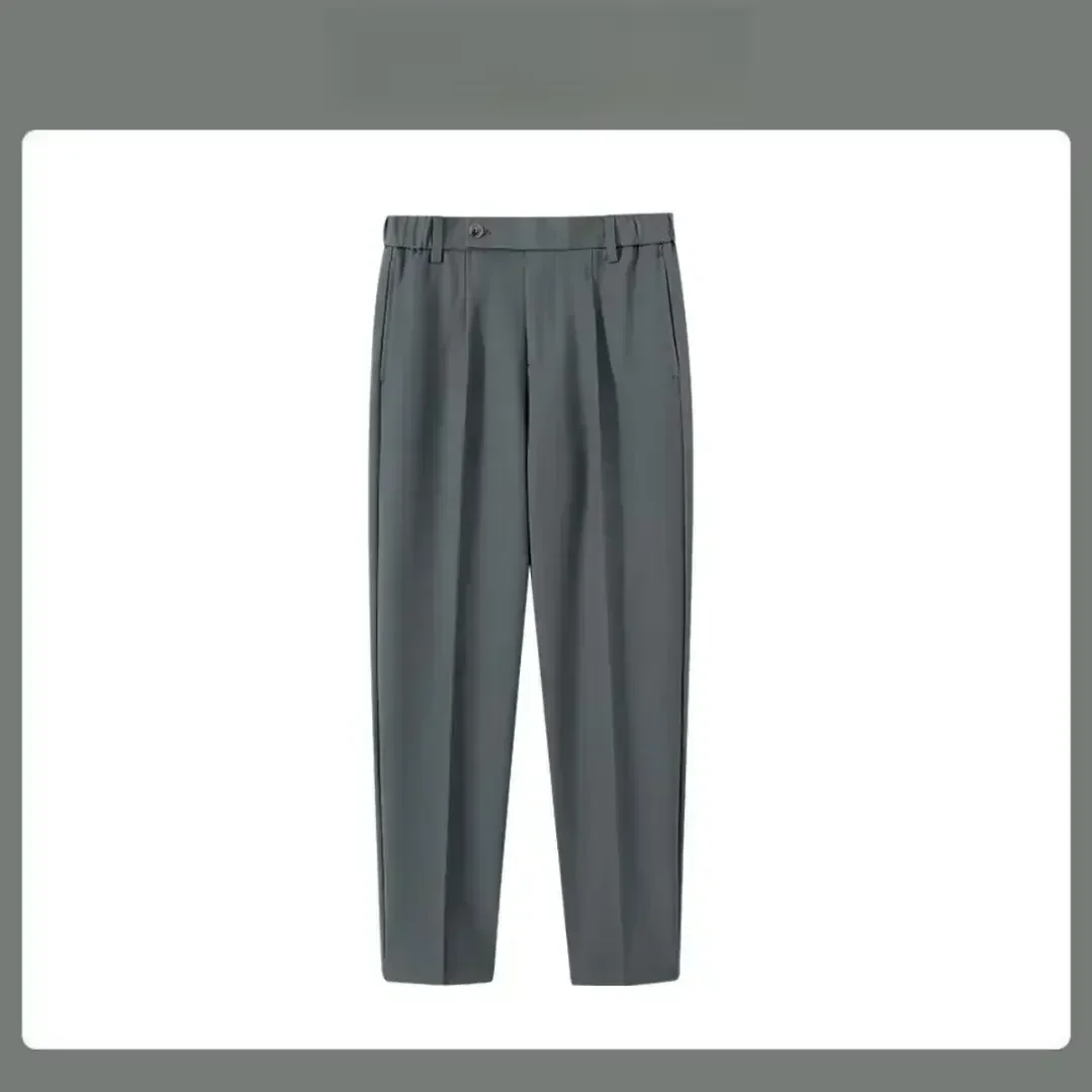 B.A4114 Мужские деловые брюки большого размера рабочие длинные больших размеров