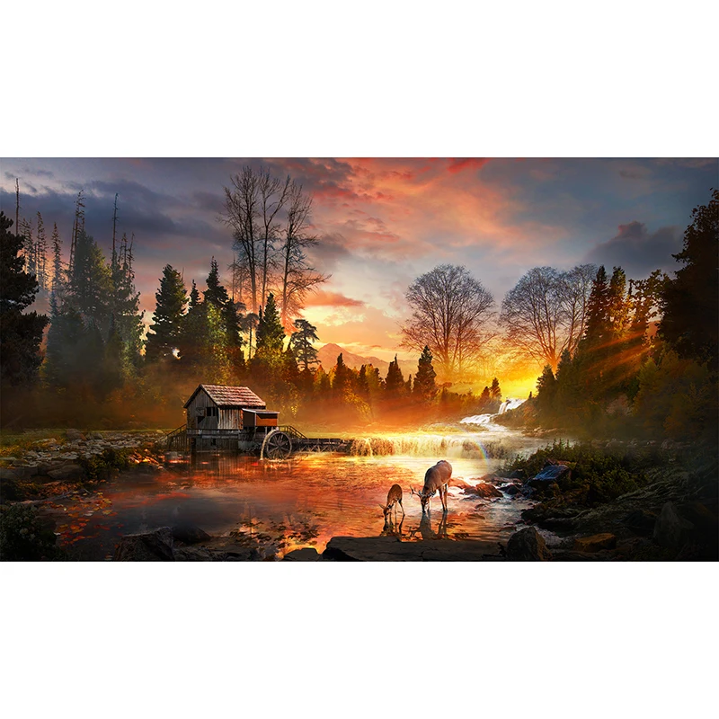 Lands Mousepad Large Gaming Mouse Pad Gamer Notbook Computer PC Accessories Game Mousemat Player Mats Nature Rubber for Cs GO